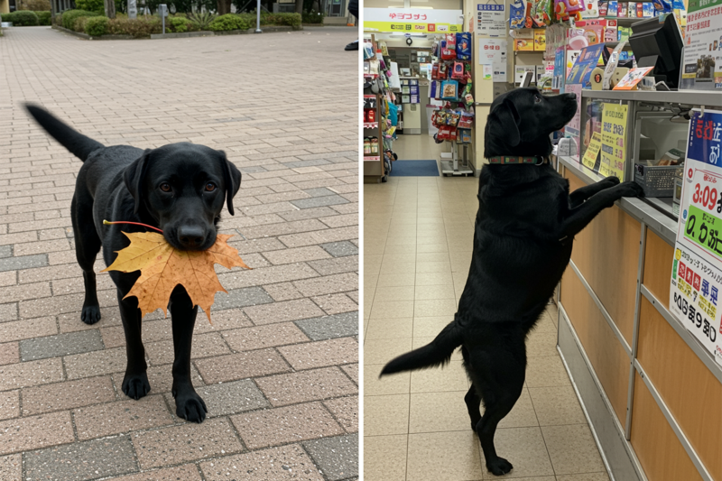Stray Dog Brings a Leaf to the Shop Daily. The Shop Owner Freezes When They Uncover the Reason